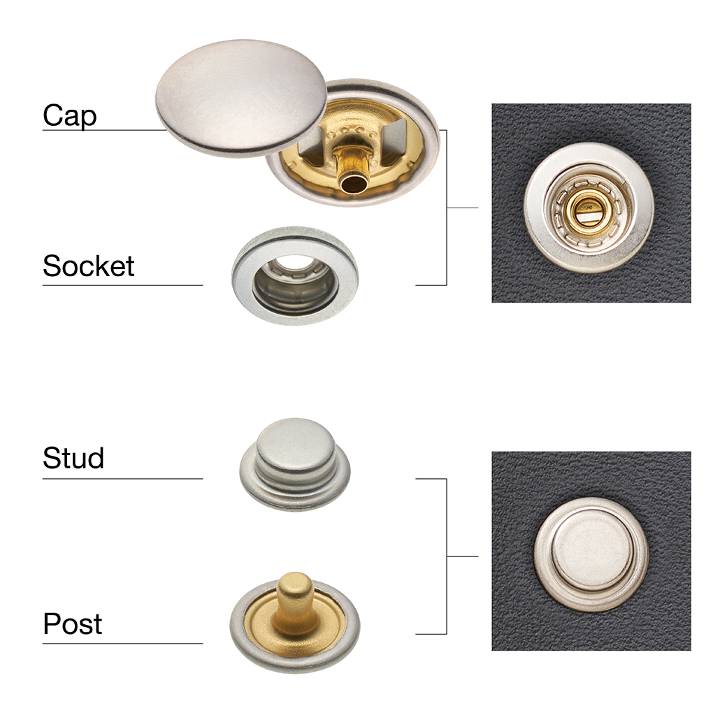 Snap Button Tool Ring-spring 