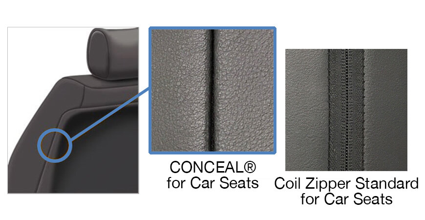 CONCEAL® 車両用 | YKK DIGITAL SHOWROOM