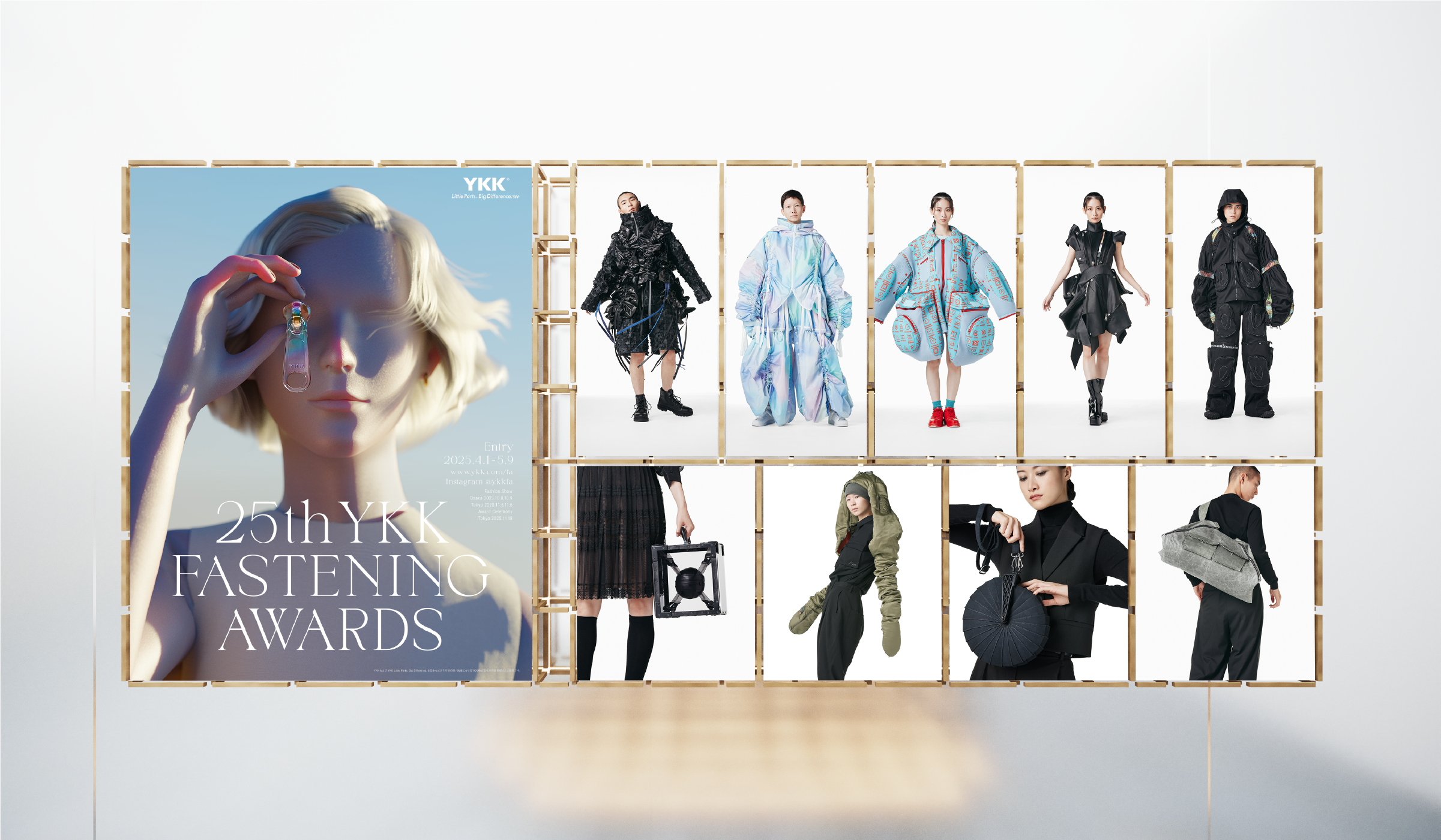 YKK FASTENING AWARDS 25周年を記念舘鼻則孝BALLバッグ YKK FASTENING AWARDS ファッショングッズ部門 審査員特別賞 | YKK